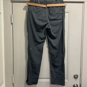 RHONE men’s grey track pants LARGE